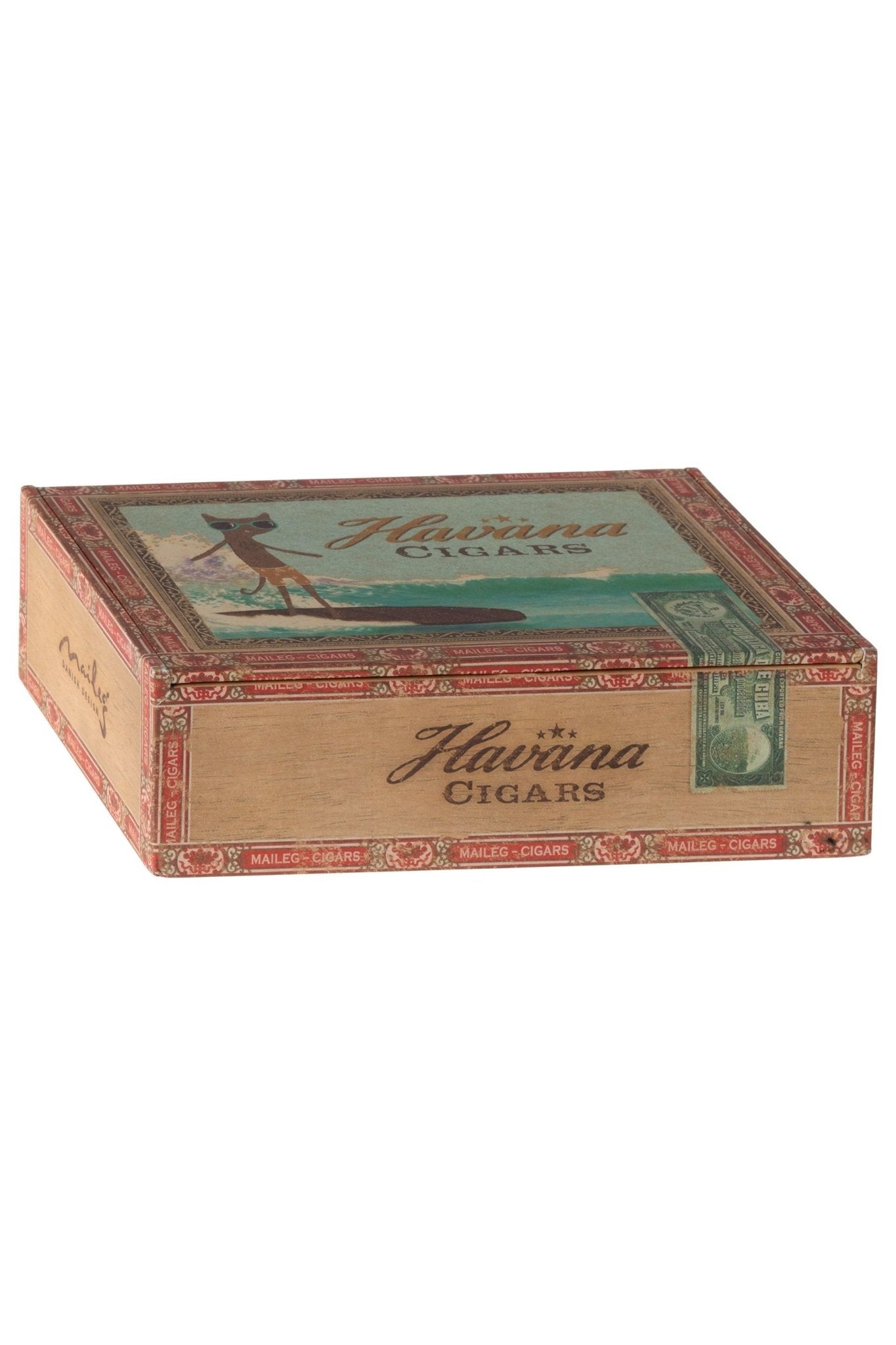 Mum And Dad Mice In Cigarbox van Maileg | Kids Conceptstore Le Fanfare
