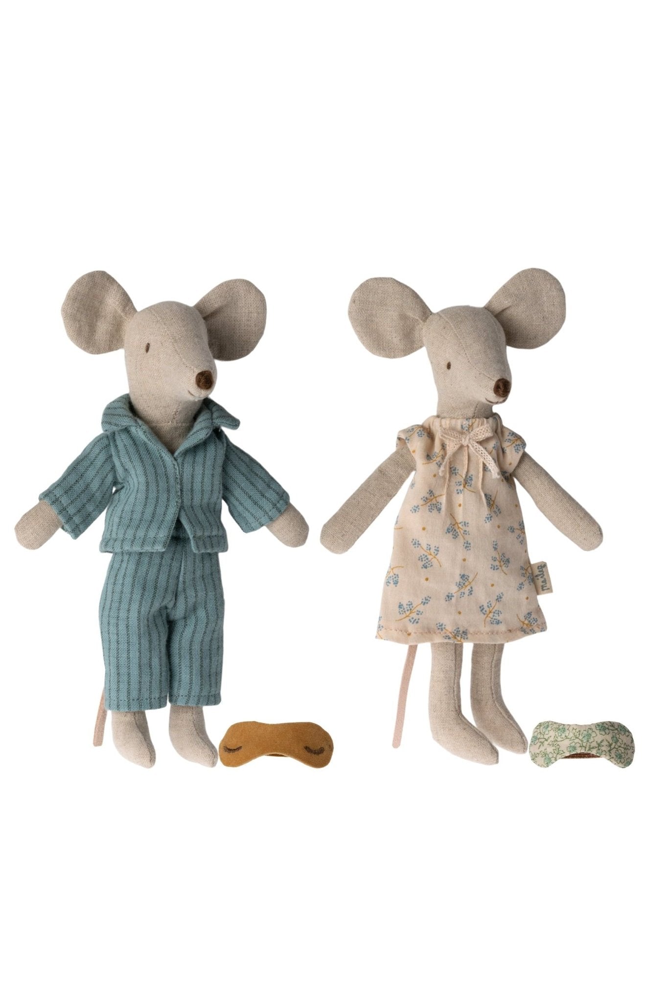 Mum And Dad Mice In Cigarbox van Maileg | Kids Conceptstore Le Fanfare