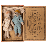 Mum & Dad mice in cigarbox van Maileg | Kids Conceptstore Le Fanfare