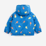 Mush Monster Duo all over reversible anorak - Blue van Bobo Choses | Kids Conceptstore Le Fanfare