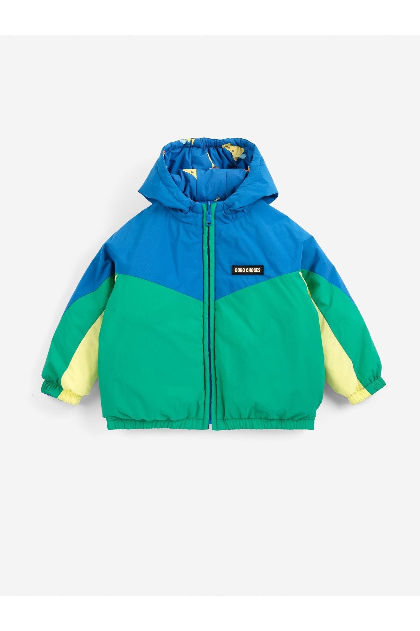 Mush Monster Duo all over reversible anorak - Blue van Bobo Choses | Kids Conceptstore Le Fanfare