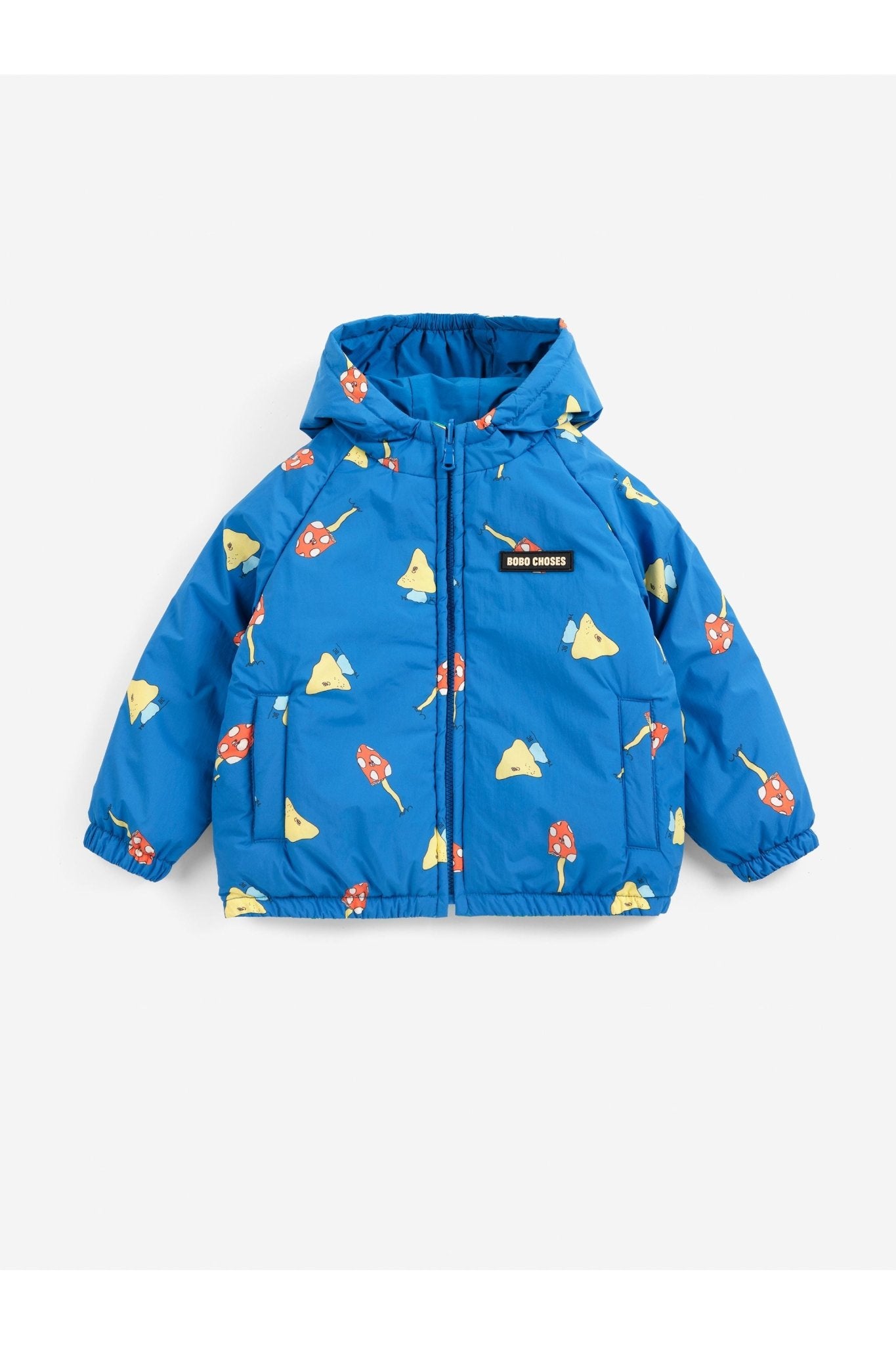 Mush Monster Duo all over reversible anorak - Blue van Bobo Choses | Kids Conceptstore Le Fanfare