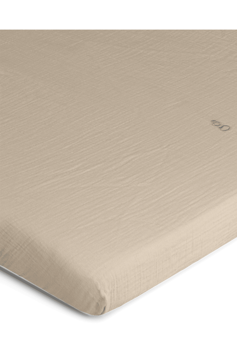 muslin junior fitted sheet 60x120, Olive van garbo&friends | Kids Conceptstore Le Fanfare