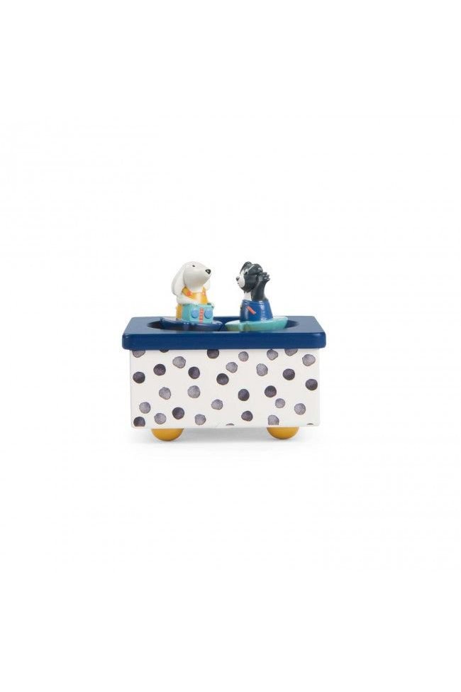 Muziekdoos - Puce & Pilou van Moulin Roty | Kids Conceptstore Le Fanfare