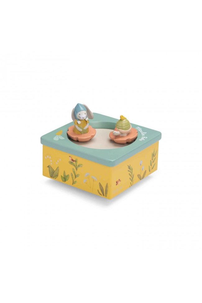 Muziekdoos - Trois Petits Lapins van Moulin Roty | Kids Conceptstore Le Fanfare