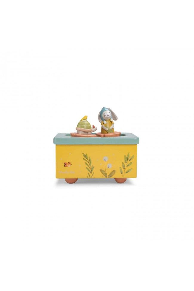 Muziekdoos - Trois Petits Lapins van Moulin Roty | Kids Conceptstore Le Fanfare