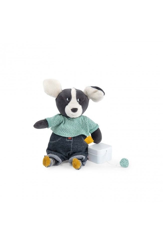 Muziekknuffel Puce - Puce & Pilou van Moulin Roty | Kids Conceptstore Le Fanfare