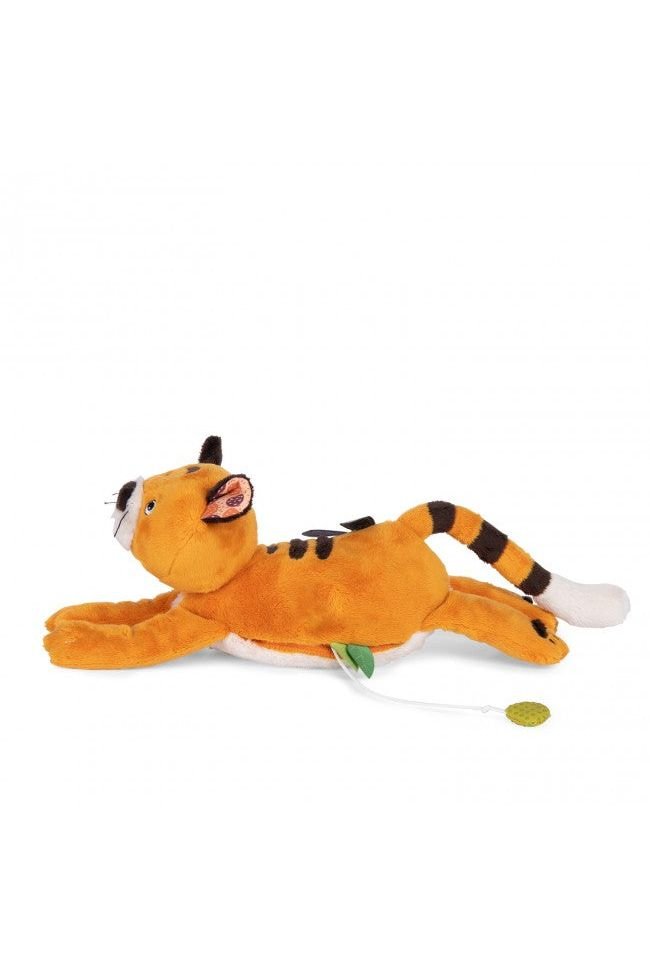 Muziekknuffel Tijger Dans La Jungle van Moulin Roty | Kids Conceptstore Le Fanfare