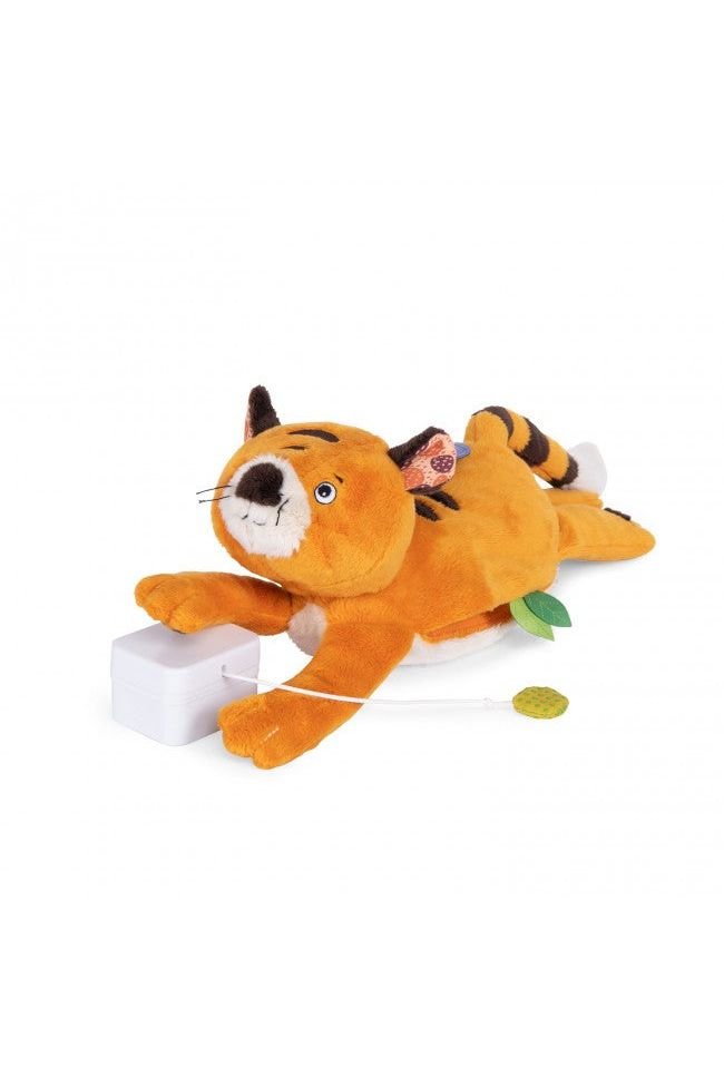 Muziekknuffel Tijger Dans La Jungle van Moulin Roty | Kids Conceptstore Le Fanfare