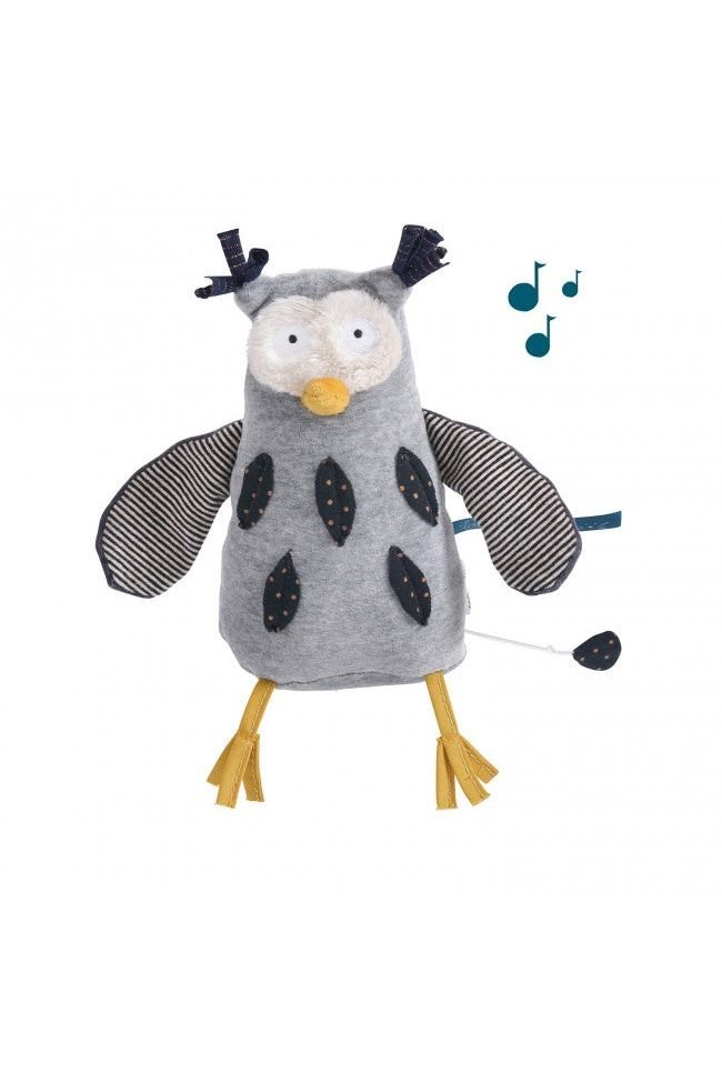 Muziekknuffel Uil van Moulin Roty | Kids Conceptstore Le Fanfare