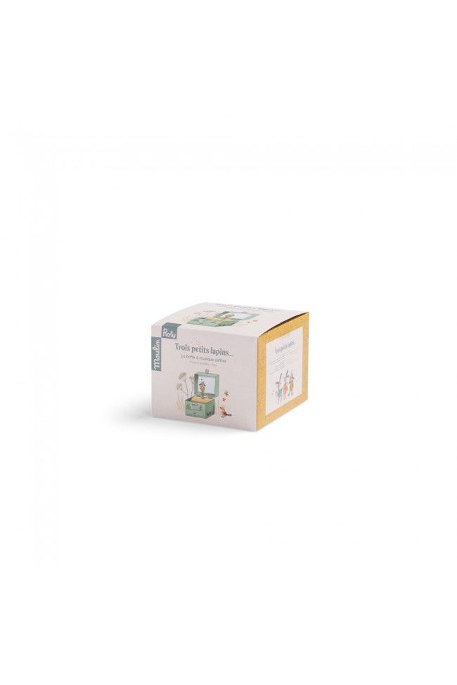 Muzikale juwelendoos - Trois Petits Lapins van Moulin Roty | Kids Conceptstore Le Fanfare