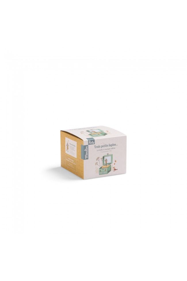 Muzikale juwelendoos - Trois Petits Lapins van Moulin Roty | Kids Conceptstore Le Fanfare