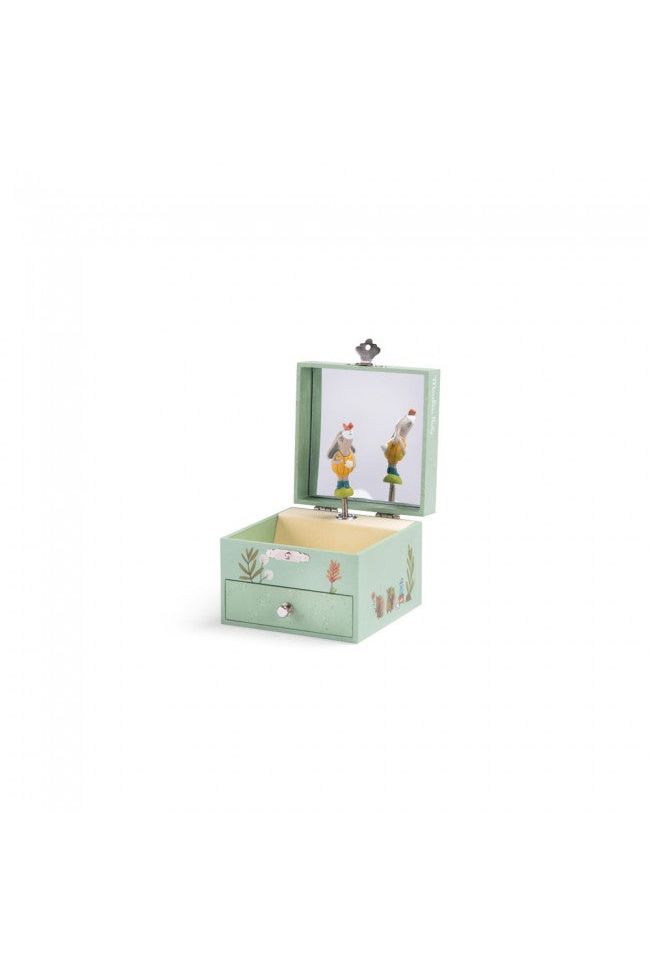 Muzikale juwelendoos - Trois Petits Lapins van Moulin Roty | Kids Conceptstore Le Fanfare