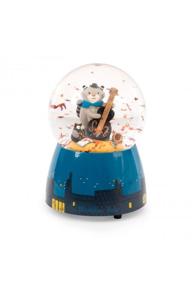 Muzikale Sneeuwbol Poes van Moulin Roty | Kids Conceptstore Le Fanfare