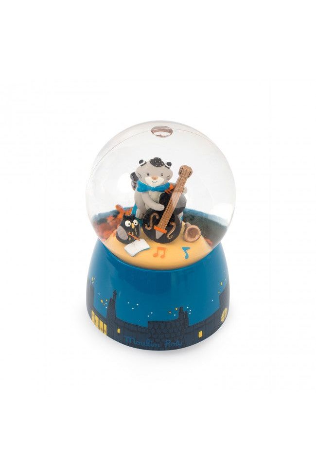 Muzikale Sneeuwbol Poes van Moulin Roty | Kids Conceptstore Le Fanfare