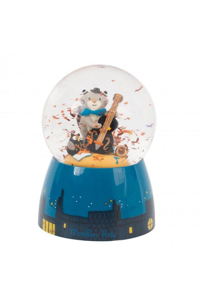 Muzikale Sneeuwbol Poes van Moulin Roty | Kids Conceptstore Le Fanfare
