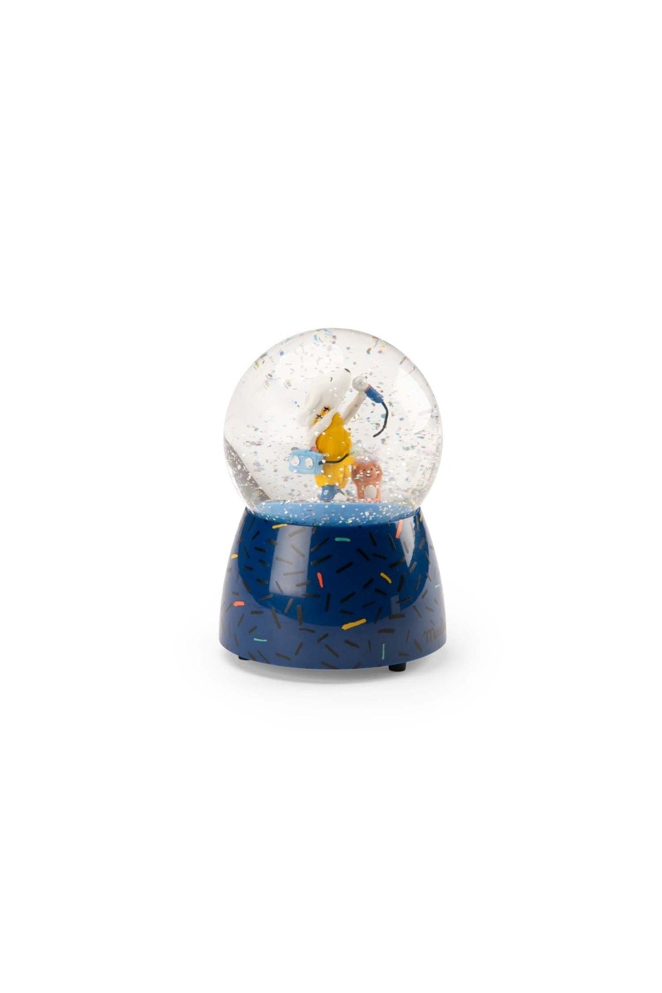 Muzikale sneeuwbol - Puce & Pilou van Moulin Roty | Kids Conceptstore Le Fanfare