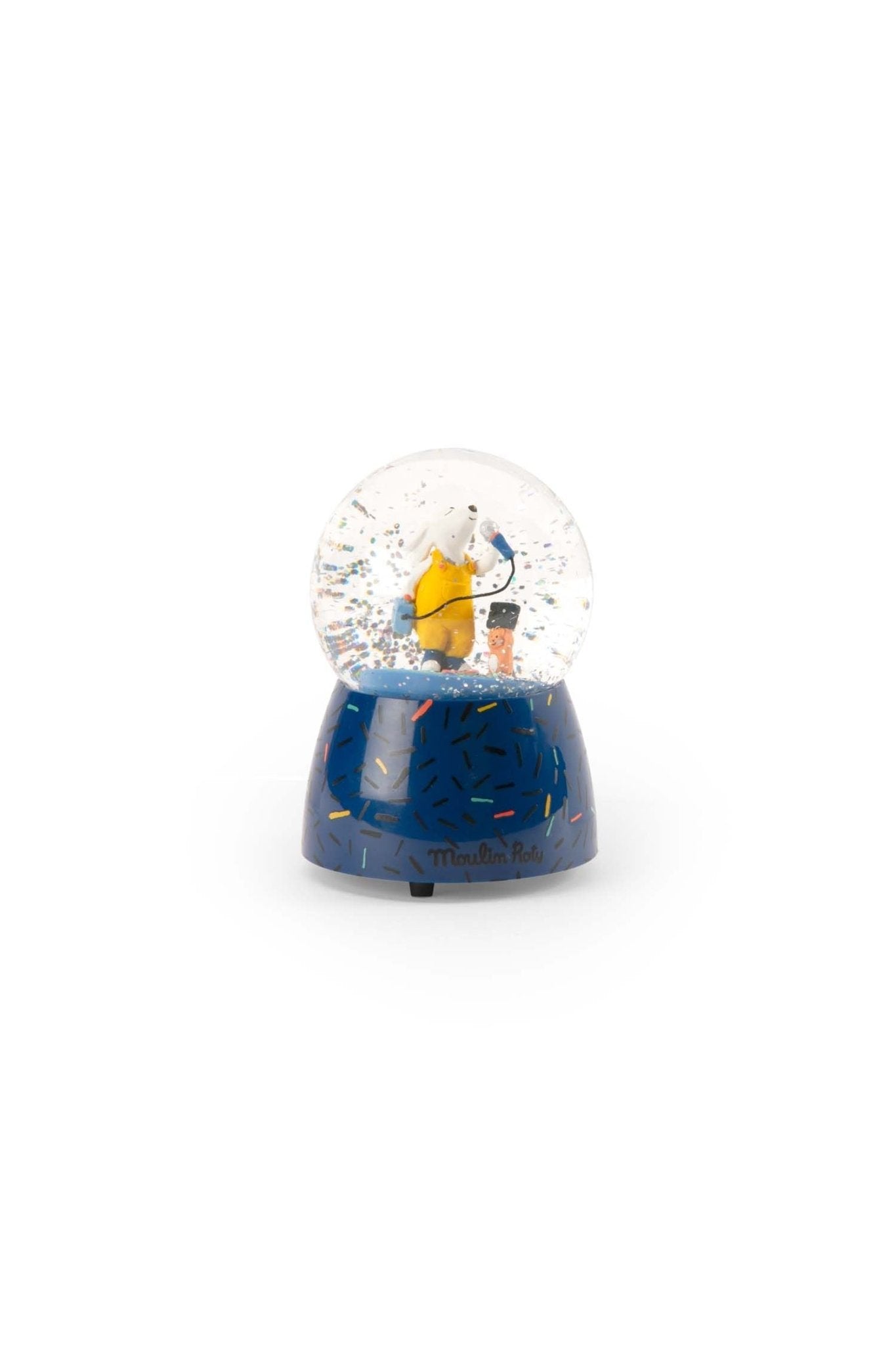 Muzikale sneeuwbol - Puce & Pilou van Moulin Roty | Kids Conceptstore Le Fanfare