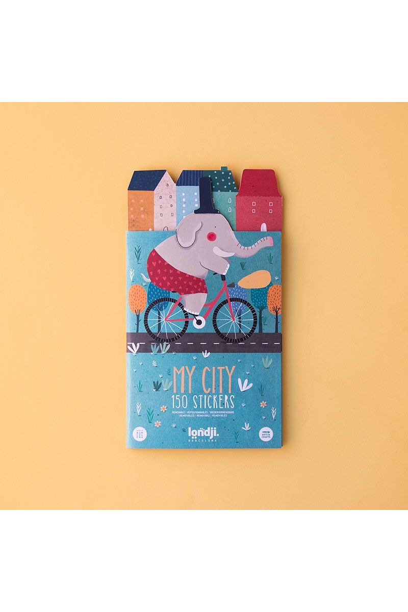 My City Stickers van Londji | Kids Conceptstore Le Fanfare