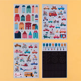 My City Stickers van Londji | Kids Conceptstore Le Fanfare