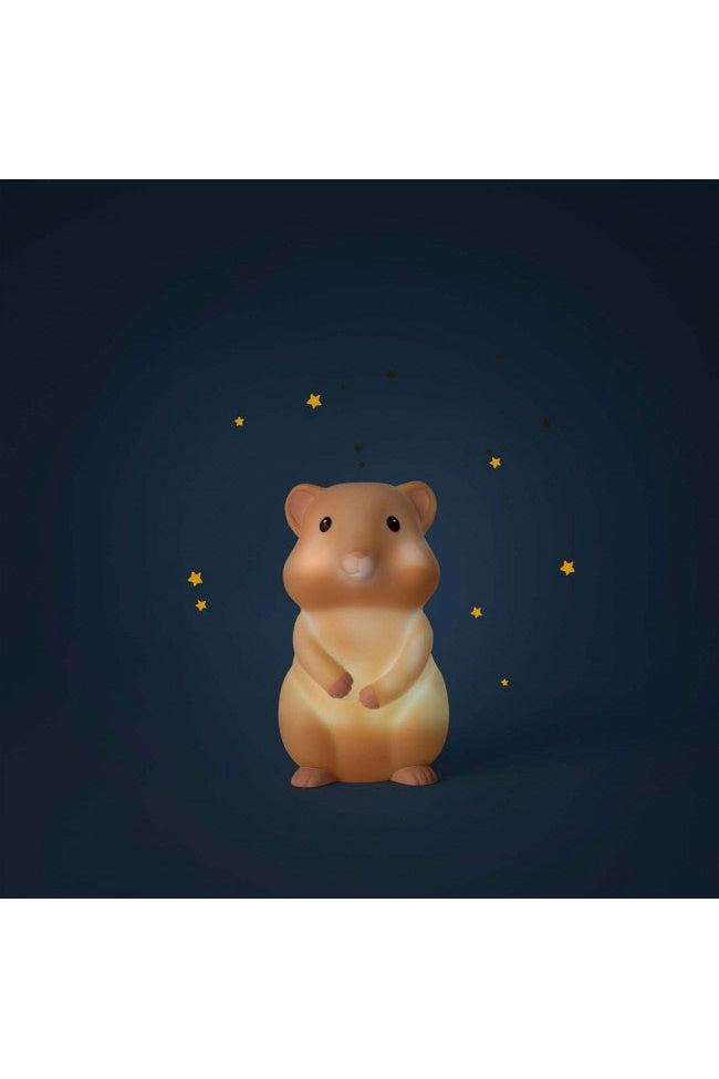 Nachtlampje hamster - Puce & Pilou van Moulin Roty | Kids Conceptstore Le Fanfare