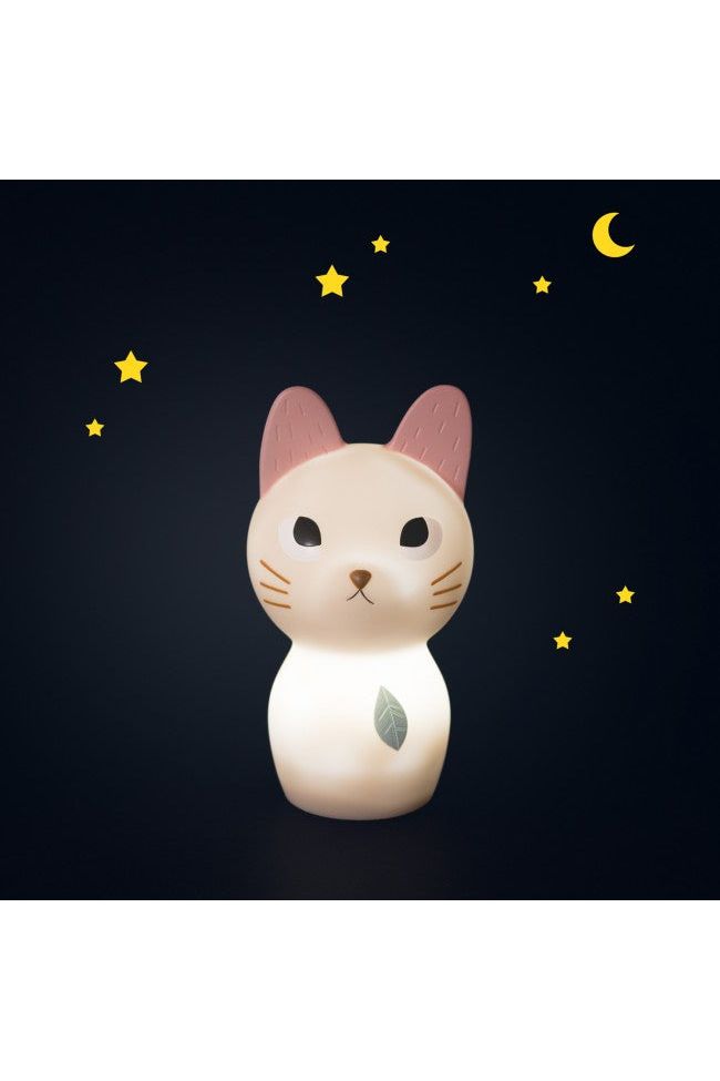 Nachtlampje Kat (Usb) Après La Pluie van Moulin Roty | Kids Conceptstore Le Fanfare