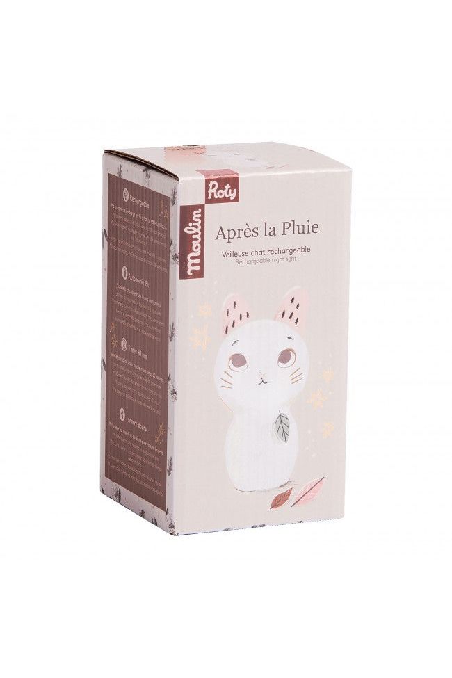 Nachtlampje Kat (Usb) Après La Pluie van Moulin Roty | Kids Conceptstore Le Fanfare