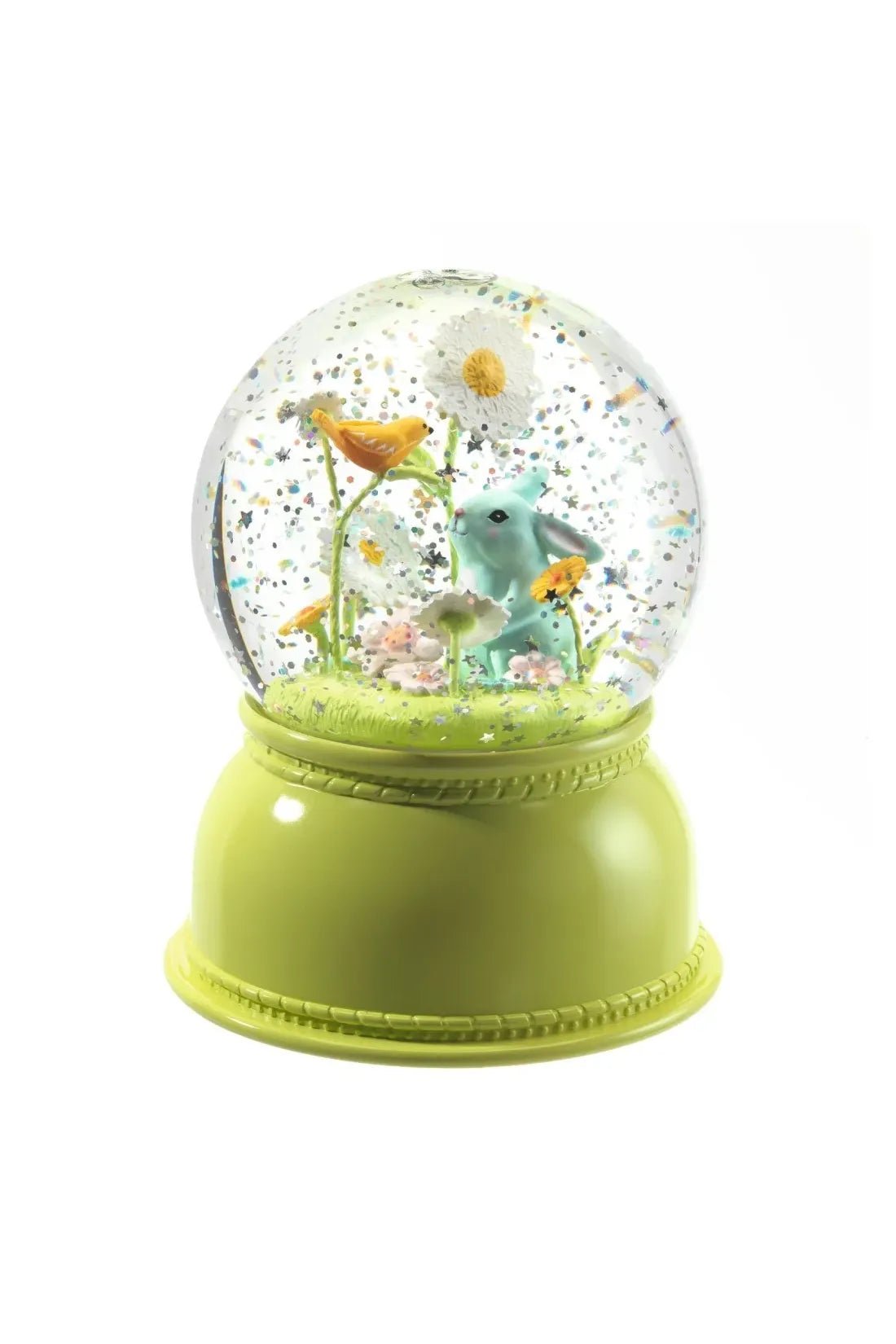 Nachtlampje Sneeuwbol Konijn van Djeco | Kids Conceptstore Le Fanfare