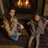 Nadia Tights - Camel Melange van Charlie Petite | Kids Conceptstore Le Fanfare