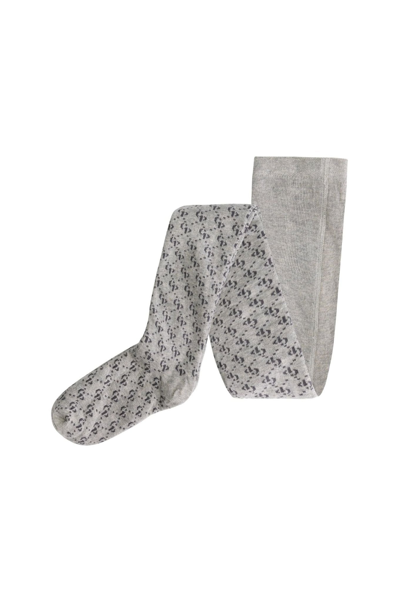 Nadia Tights - Grey Melange van Charlie Petite | Kids Conceptstore Le Fanfare