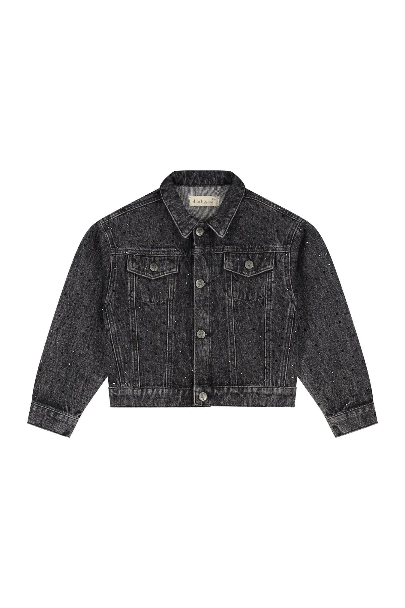 Nadine Jacket - Black van Charlie Petite | Kids Conceptstore Le Fanfare