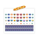 Nails stickers - Mediterranean van Djeco | Kids Conceptstore Le Fanfare