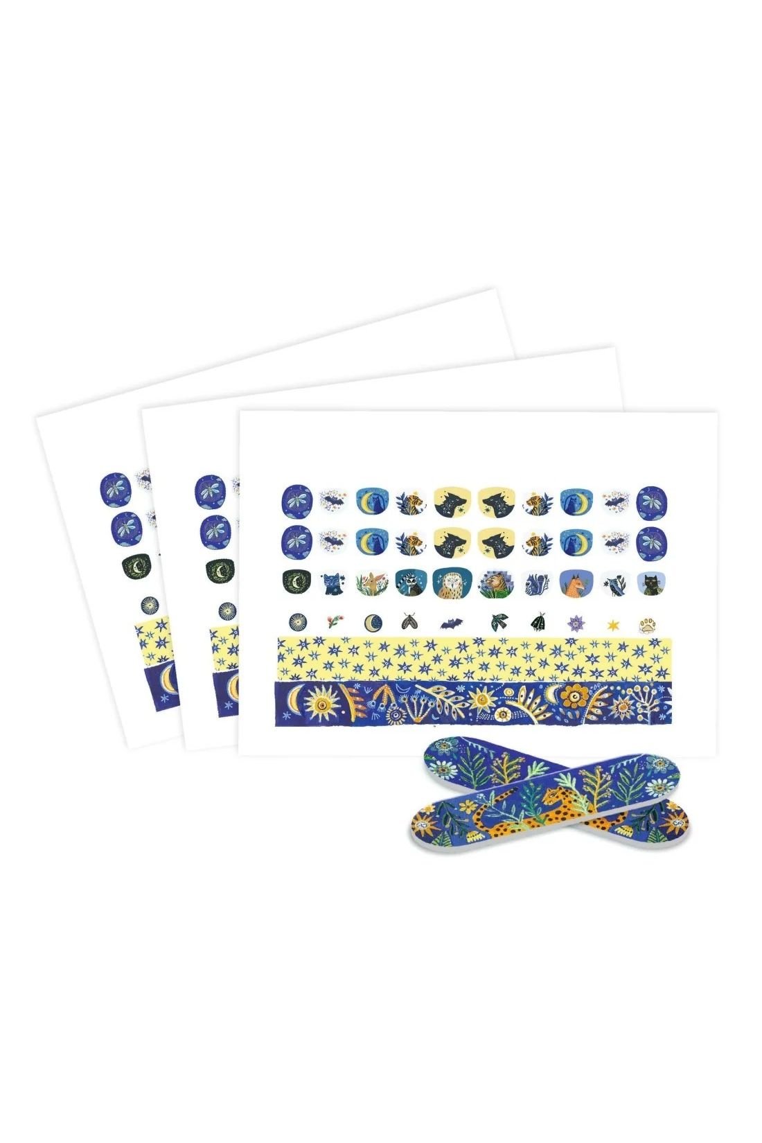 Nails stickers - Moonlight reflections van Djeco | Kids Conceptstore Le Fanfare