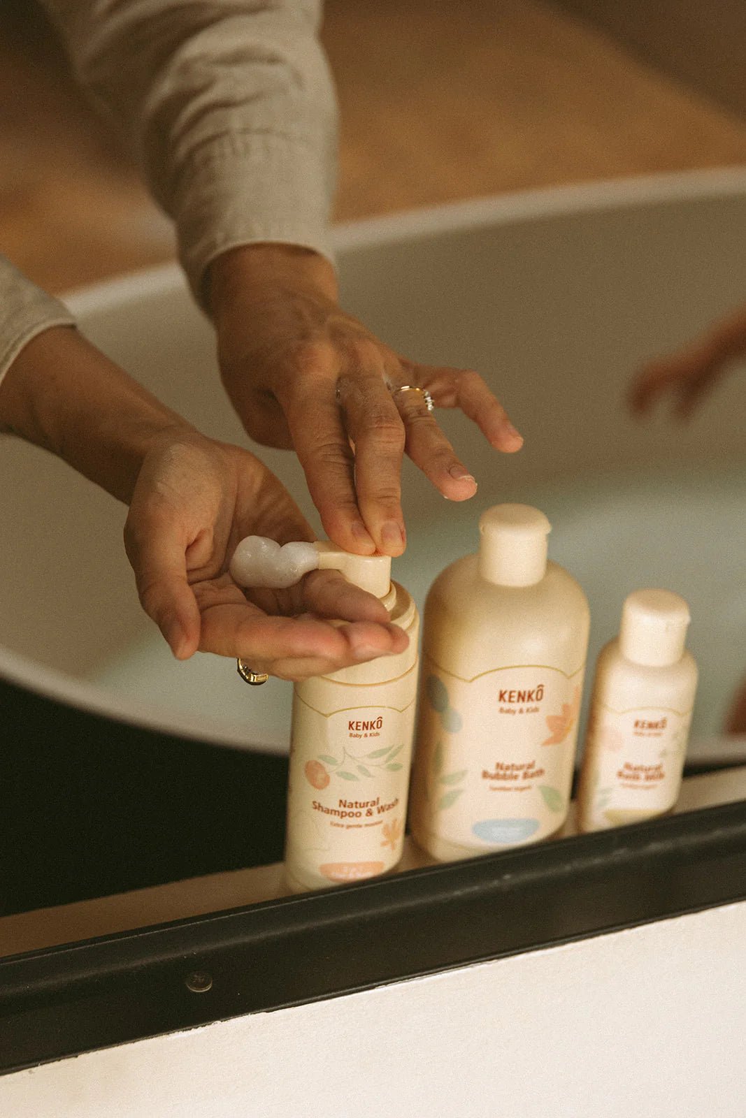 Natural Bubble Bath van Kenkô Skincare | Kids Conceptstore Le Fanfare