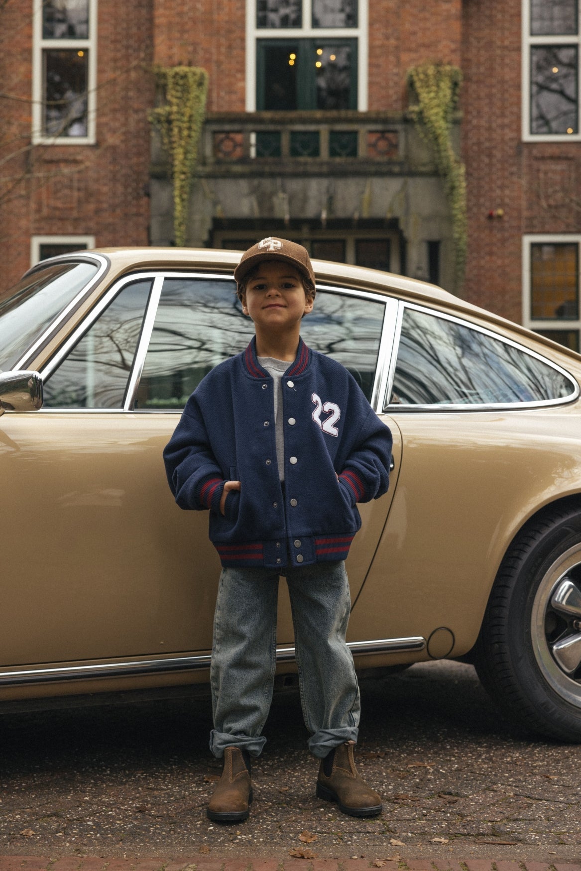 Naud Jeans - Vintage Blue van Charlie Petite | Kids Conceptstore Le Fanfare