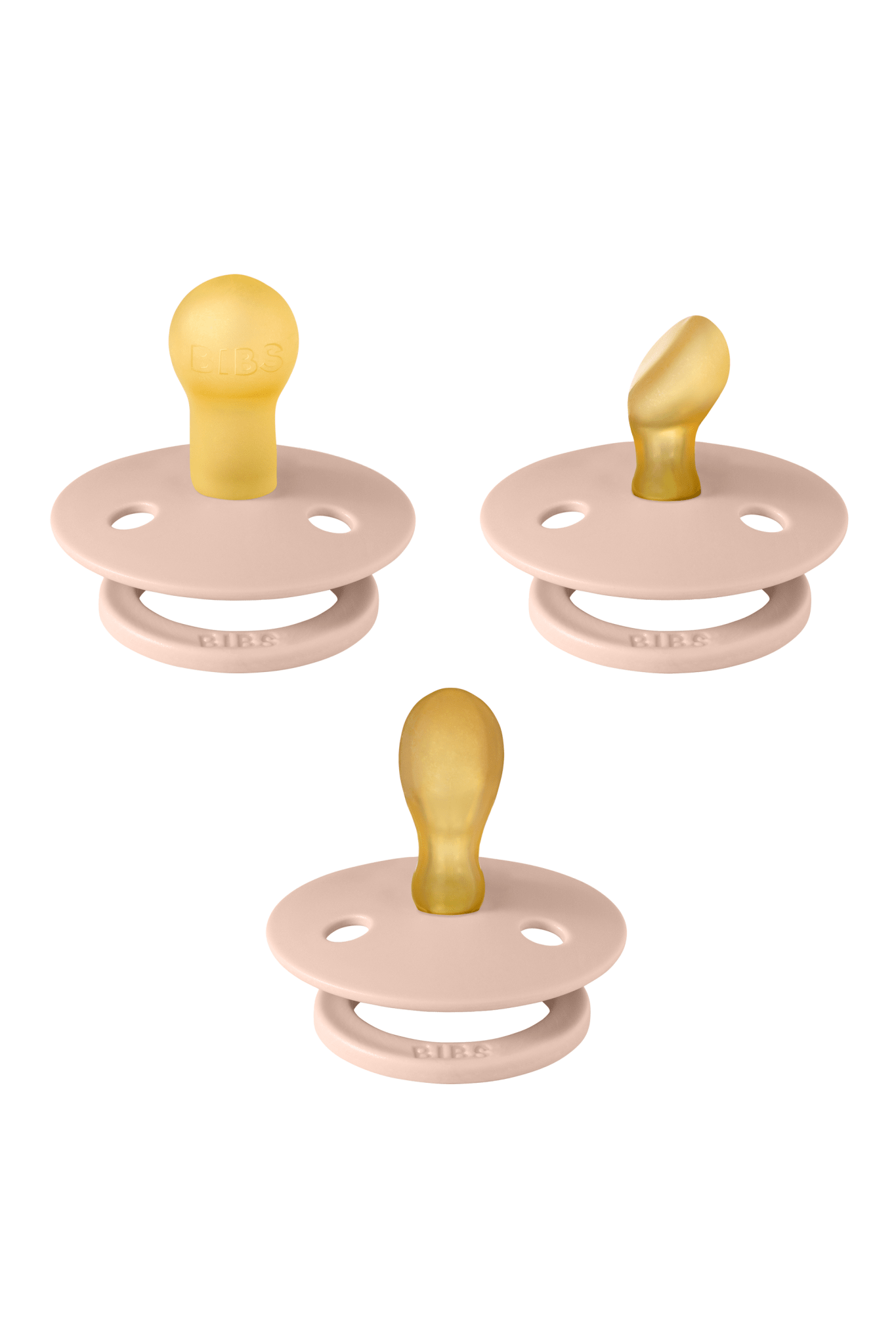 New Baby Try-It Collection 3 pack - Blush van BIBS | Kids Conceptstore Le Fanfare