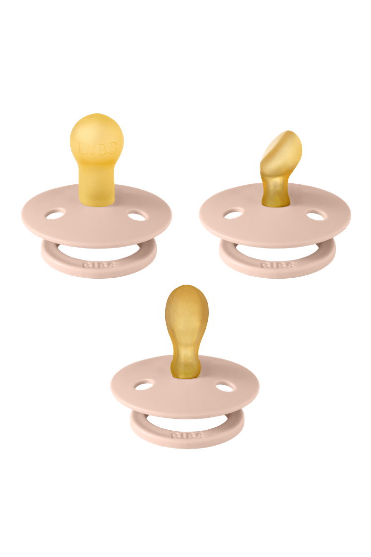 New Baby Try-It Collection 3 pack - Blush van BIBS | Kids Conceptstore Le Fanfare