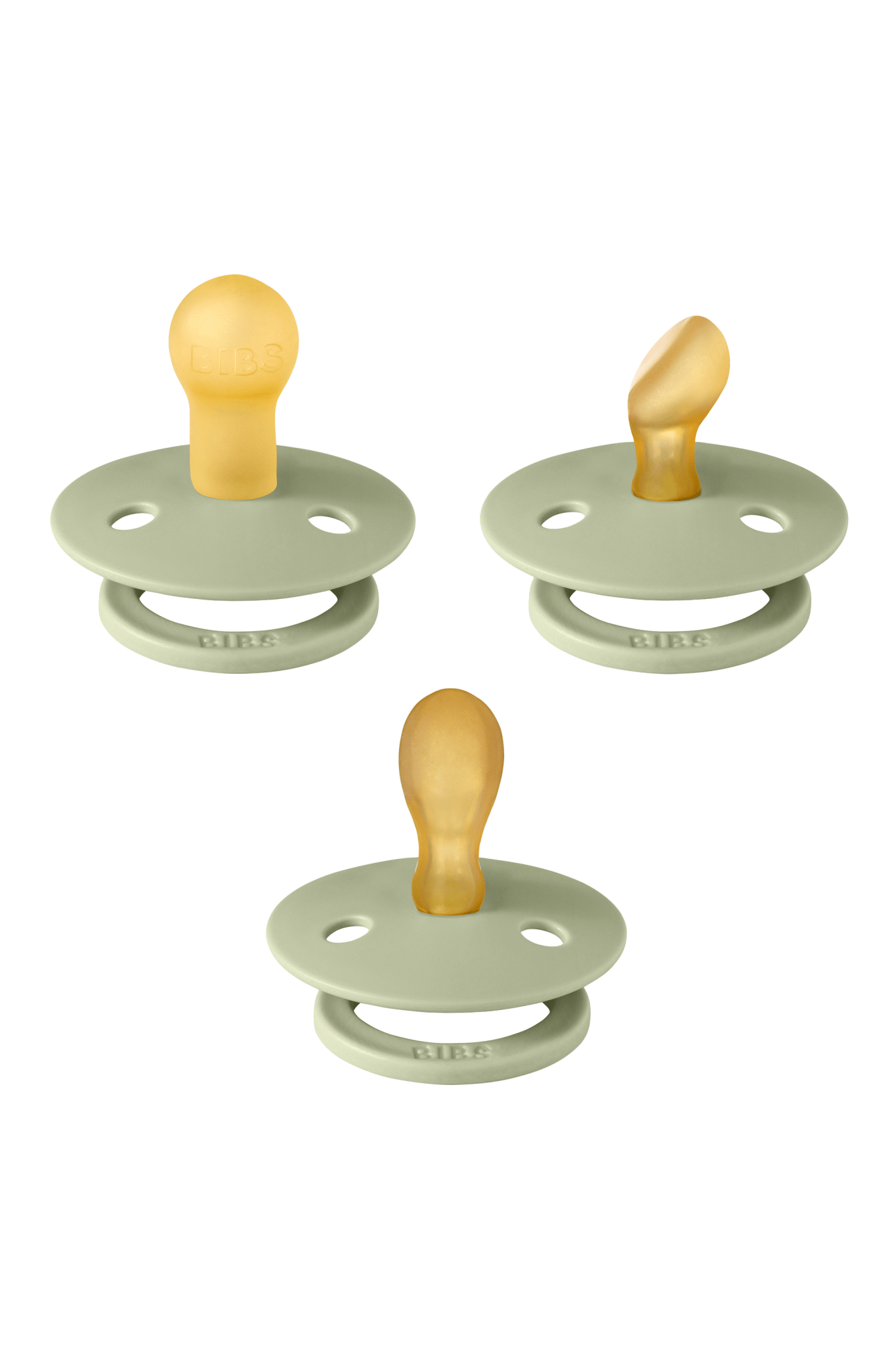New Baby Try-It Collection 3 pack - Sage van BIBS | Kids Conceptstore Le Fanfare