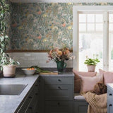 New Heritage - Blomsterhav - Multi/Grey van Boråstapeter | Kids Conceptstore Le Fanfare