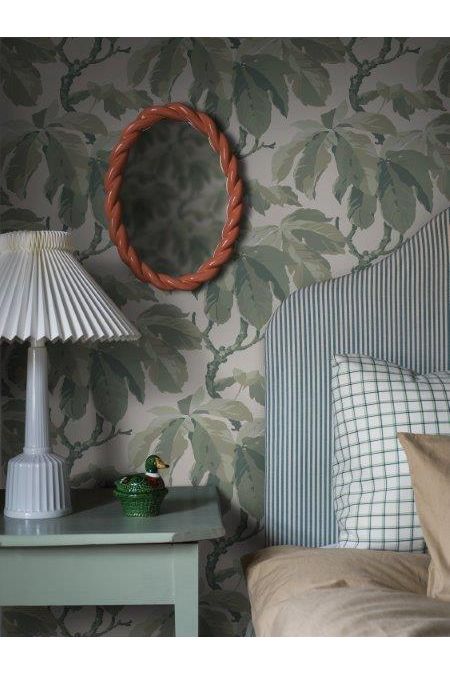 New Heritage - Kastanj - Grey/Green van Boråstapeter | Kids Conceptstore Le Fanfare