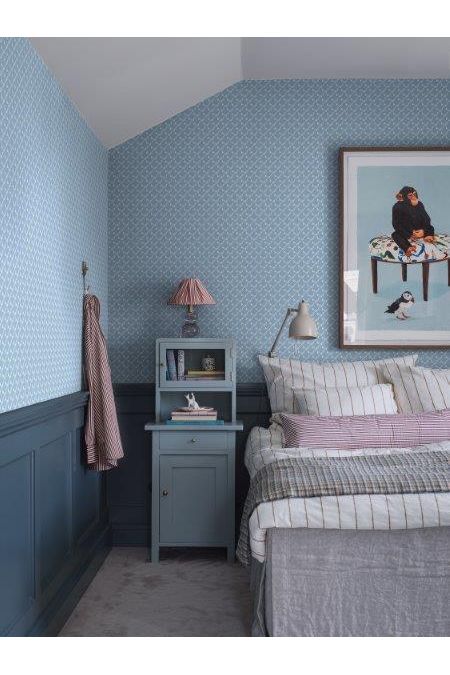 New Heritage - Pippi - Blue van Boråstapeter | Kids Conceptstore Le Fanfare