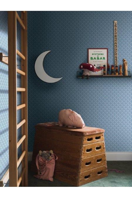 New Heritage - Pippi - Blue van Boråstapeter | Kids Conceptstore Le Fanfare