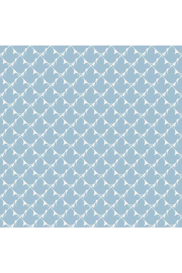 New Heritage - Pippi - Blue van Boråstapeter | Kids Conceptstore Le Fanfare