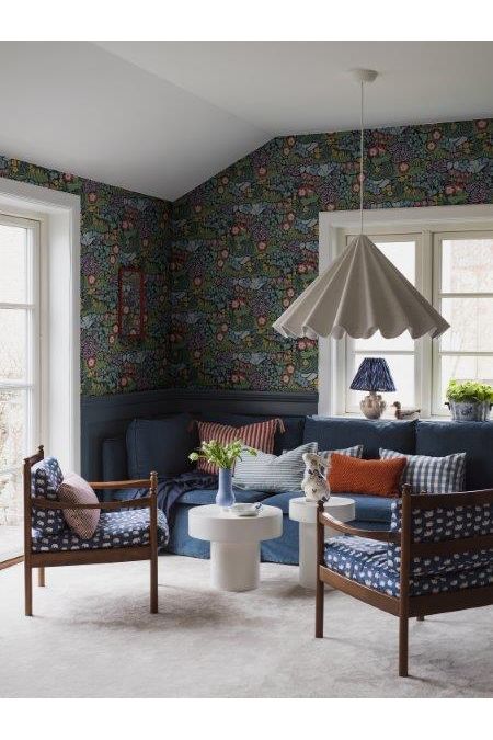 New Heritage - Rabatt - Black/Multi van Boråstapeter | Kids Conceptstore Le Fanfare