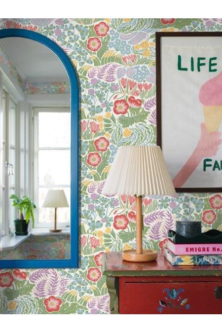 New Heritage - Rabatt - White/Multi van Boråstapeter | Kids Conceptstore Le Fanfare