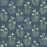 New Heritage - Snödroppe - Blue van Boråstapeter | Kids Conceptstore Le Fanfare