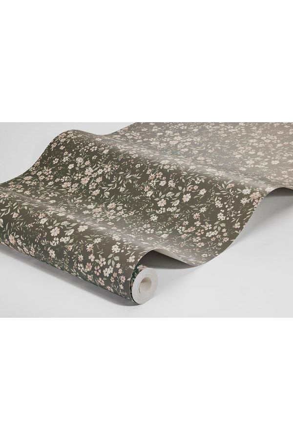 Newbie Wallpaper - Florence - Brown van Boråstapeter | Kids Conceptstore Le Fanfare