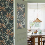 Newbie Wallpaper - Jungle Friends - Blue van Boråstapeter | Kids Conceptstore Le Fanfare
