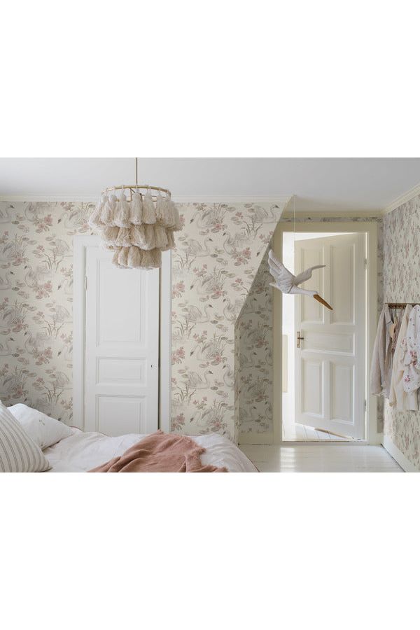 Newbie Wallpaper - Lily Swan - Multi van Boråstapeter | Kids Conceptstore Le Fanfare