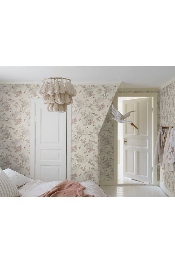 Newbie Wallpaper - Lily Swan - Multi van Boråstapeter | Kids Conceptstore Le Fanfare